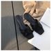 Summer New Style Large Size Flat Square Toe Casual Hollow Beach Slippers Women's Slides Sandals_vogvips.com