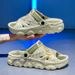 Slippers For Men, Summer Outdoor Wear, Driving, Sports Leisure Dual-use, Soft Soled Sandals, Men's Slip And Anti Odor 46_vogvips.com