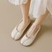 Flat Shoes Children's Shallow Mouth Versatile One-pedal Soft-soled Single Shoes Sub-toed Pig's Trotter Shoes_vogvips.com