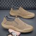 2024 Spring Round Toe Korean Style Trendy Casual Work Slip-On Labor Protection Men's Shoes Wholesale_vogvips.com