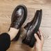 For The Autumn And Winter Season, Men Wear Genuine Leather Men's Shoes With Soft Soles And Bright Surfaces, Such As Lofu_vogvips.com