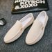 SHLIANG Classic Soft Canvas Shoes Penny Men Loafers Slip On Casual Men Shoes Comfort Driving Shoes Men Flats Walking Footwear SB134_vogvips.com