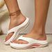 2026 New Leisure Indoor Street Flip Flops For Women Men House Shoes Soft EVA Light Weight Beach Slippers Couples_vogvips.com