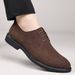 2025 New Pointed Toe Leather British Style Fashionable Casual Work Men's Large Size Shoes 48_vogvips.com