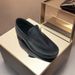 Euro Step 2025 Summer Men's Breathable Soft Surface Casual Business Leather Loafers Black Versatile Shoes Men Slip-On_vogvips.com