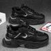 Summer New Breathable Mesh White And Versatile Men's Sports Casual Dad Trendy Shoes_vogvips.com