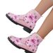 2025 Rose Print High-top Women's Plus Size Martin Autumn Winter New Fashion Work Boots_vogvips.com
