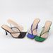 MS Women's Transparent Strap High Heel Sandals - Elegant Square Toe Open-Toe Slingback Dress Shoes For Women_vogvips.com