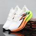 Spring Summer Cushioned Running Shoes | Breathable Knit Mesh Sneakers With Popcorn Sole | Unisex Lightweight Athletic Shoes_vogvips.com
