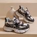 Showy Foot Little Dad Women's Fall New Small Thick Sole Lightweight Running And Casual Sports Shoes_vogvips.com