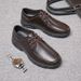 Men's Feet Casual Leather Upper Soft Leather Soft Sole Medium Dad Men's Shoes_vogvips.com