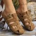 Large Size Baotou Slippers For Women 2025 Summer New Fashiona Versatile Casual Flat Slippers, Lightweight And_vogvips.com