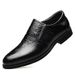 Men's New Trendy Crocodile-patterned Business Formal Slip-on Shoes, Versatile Men's Wedding Leather Shoes_vogvips.com