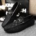 SHLIANG Fashion Four Seasons Men's Casual Loafers Big Size Non Slip Soft British Style Slip On Shoes Flat Driving Shoes For Male X0071_vogvips.com