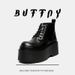 Thick-soled Hate Sky High Casual Martin Boots Retro Tooling Boots Martin Boots_vogvips.com