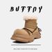 Buffny Winter Snow Boots For Men & Women - Waterproof Slip-Resistant Suede Mid-Calf Boots With Faux Fur Lining, Platform Sole & 3-5cm Heel_vogvips.com