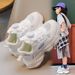 Boys' Breathable Mesh Sneakers 2026 Spring/Summer New Style Girls' Fashionable Versatile Dad Children's Running Shoes_vogvips.com