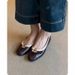 2025 New Main Recommended French Round Head Flat Bottom Mary Jane Women's Shallow Mouth Commuter Single Shoes, One Step_vogvips.com