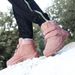 Men's Winter Snow Boots – Waterproof Fleece-Lined Rubber Sole Shoes, Slip-Resistant & Warm Outdoor Boots For Harsh Weather_vogvips.com