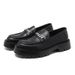 2025 New Spring Chain Loafers For Men With Sole And Thick Heel, British Style Small Leather Shoes 18621-R_vogvips.com