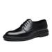 European Warm Series Men's Leather Autumn Winter New British Style Formal Business Pointed Toe Height Increasing Wedding Groom Suit Shoes_vogvips.com