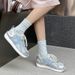 Breathable Mesh Women's Sneakers, 2026 Spring And Autumn New Fashion, Popular Online, Versatile, Comfortable Flat Casual_vogvips.com