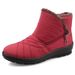 Cross-Border Dropshipping Low-Cut Snow Polyurethane Sole Outdoor Casual Women's Cotton Boots Hot Sale_vogvips.com