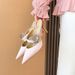 In Stock 26L5 Stunning Pointed Toe Stiletto High Hee For Women, 2026 New Fairy Style Rhinestone Strap Closed-toe_vogvips.com