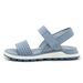 H3008-8 Cross-Border Flyknit Sports Sandals For Women, TPR Soft Sole, Breathable, Lightweight Casual Shoes, Sizes 36-42,_vogvips.com