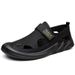 Euro Step Breathable Sports Mesh Sneakers Men Soft Leather Baita Men's Youth Trendy Shoes Comfortable Non-slip Sandals_vogvips.com