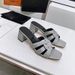 In-Stock New Summer Sandals, Flat-Soled, Square-Toed, Casual Hollow-Out Beach Slippers For Women_vogvips.com