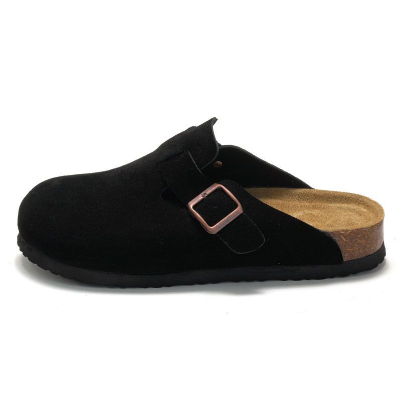 ORFISTOCK Free Delivery Baotou Half Thick Bottom Cool Cork Flat Slippers_vogvips.com