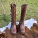 Belt Buckle Chunky Heel Brown For Women Autumn Winter Over-the-Knee Long Western Riding Fashion Boots_vogvips.com