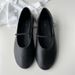 Flat All Black Women Can Stand For A Long Time Without Getting Tired, Soft Soled Ballet Single Shoes, Niche, Non_vogvips.com