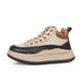 Leather High Top For Women Autumn Winter New Korean Version Versatile Student British Style Lace Up Sports And_vogvips.com