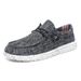 Large Size Men's Loafers, Korean Version, Fashionable Casual Trendy Men's Breathable Lightweight Slip-On Canvas Shoes_vogvips.com