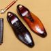 【 VIP Specialty 】 Top Layer Cowhide Formal For Men, Genuine Leather Pointed Business, British Carved Oxford Shoes_vogvips.com