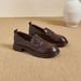 British Style New Spring And Fall Hundred Matching Lefou Single Shoes Women S Work_vogvips.com