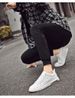 Little White Shoes Men's First Layer Cowhide Low-top Casual Board Shoes Men's Soft-soled Men's Shoes_vogvips.com