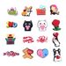 Valentine's Day Themed Cute Shoe Flower Decorative Buckle Western Valentine's Day Shoe Buckle Removable Garden Shoe Accessories_vogvips.com