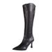 Over-the-Knee 2024 Autumn Winter New Pointed Toe Simple Slim High Heel Long Boots For Women_vogvips.com