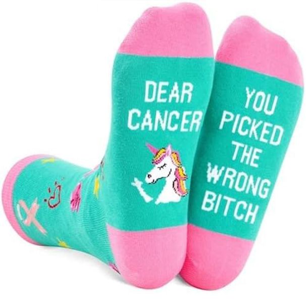 Cotton tall tube knitted casual sports socks sole letter pattern fun gift socks_vogvips.com