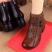 Hollow Hole Hole Round Head Soft Bottom Casual Cool Boots Versatile Mother Print Breathable Women's Cool Short Boots_vogvips.com