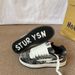 Unisex Couple Casual Sneakers Street Trendy Bread Shoes Spring Season Suitable For Various Occasions And Settings_vogvips.com