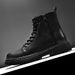 European Warm Series Martin Genuine Leather Work Zipper High Top First Layer Cowhide Cotton Boots Fleece Lined Motorcycle Men's Shoes_vogvips.com