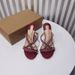 2026 Summer Spring Niche New Thin Heel Square Toe High Heels Studded Strap Women's Sandals_vogvips.com