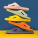 Soft Home Couples Summer Indoor Non-Slip Bathroom Slippers Solid Sandals Hotel Family Men Women Flip Flops Flat Shoes_vogvips.com