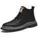 European Warm Series Martin Autumn Winter British Style Mid-top Outdoor Fashion New Fleece Men's Shoes Trendy Work Boots Men_vogvips.com