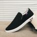 Men’s Shoes Summer Breathable Canvas Men's Shoes Old Beijing Cloth Shoes Men's Casual Shoes Sports Shoes Lazy One Step All Match Trendy Shoes_vogvips.com