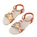 Women's Shoes 2025 New Large Size Women's Shoes Woven Bohemian Flat Sandals Fashion Outdoor Summer Beach Shoes_vogvips.com